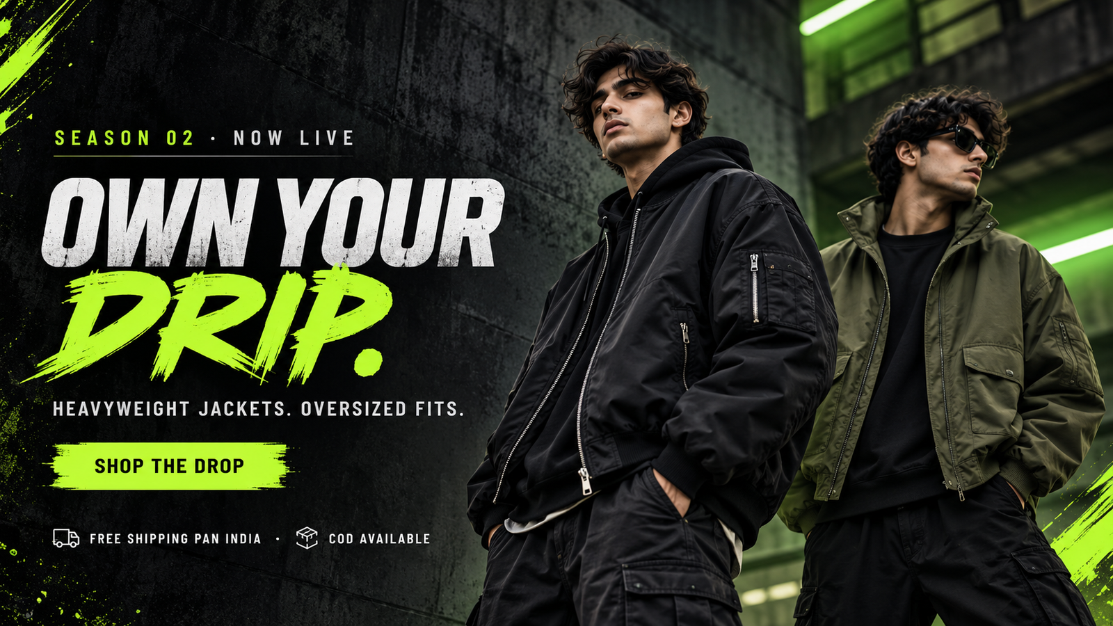 Neon Grit Streetwear Drop — Shop the new collection